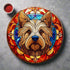 Cairn Terrier Glass Suncatcher Worktop Saver